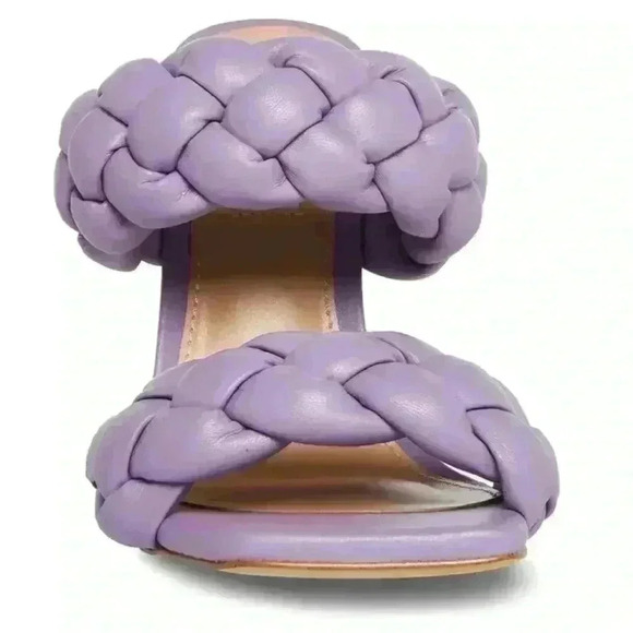 Steve Madden Kenley Lavender Braided Heels, Womens size 6.5 - Picture 3 of 16